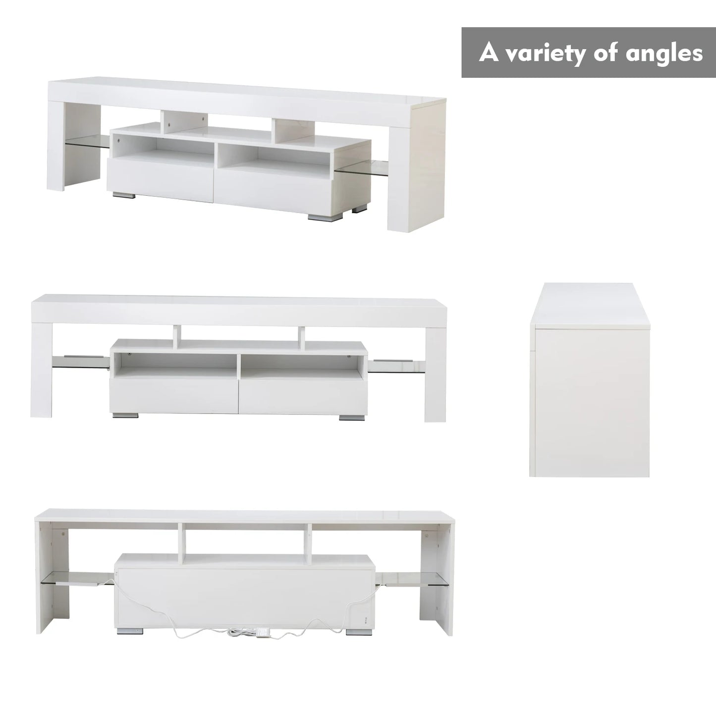 Media Storage Console TV Stand