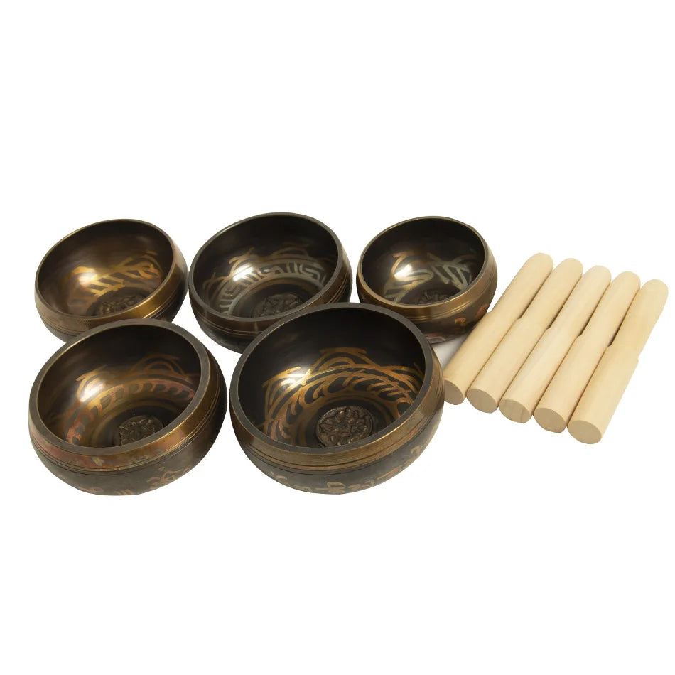 Tibetan Singing Bowl Set