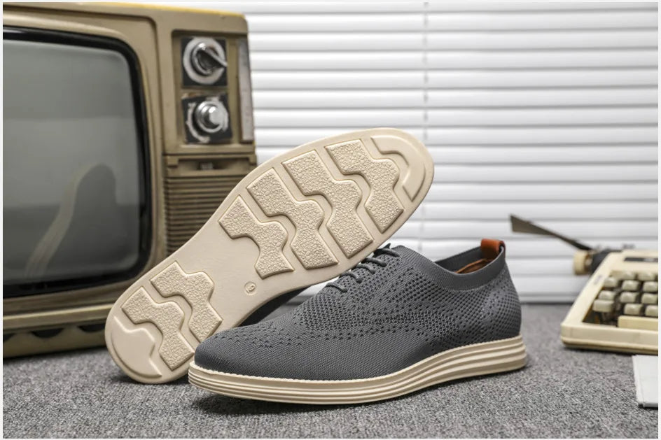 Men's Knitted Casual Shoes