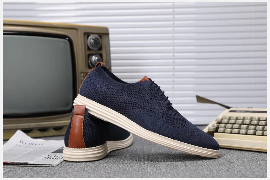 Men's Knitted Casual Shoes