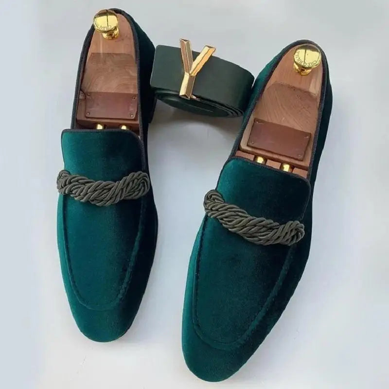 Men Suede Loafers