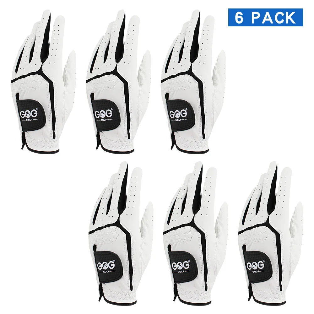 6 PCS Men's Golf Glove