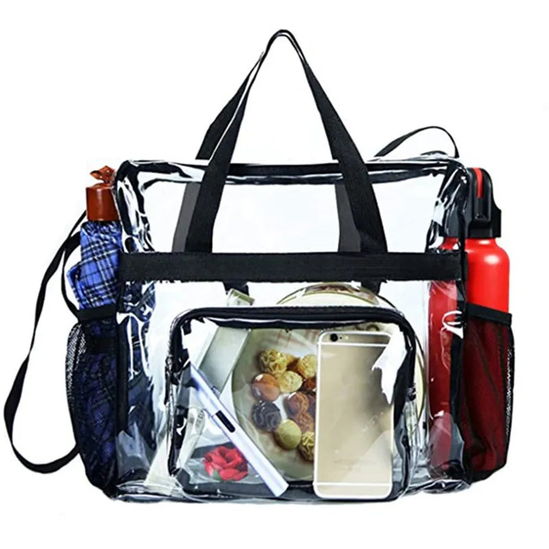 Transparent Shoulder Crossbody Tote