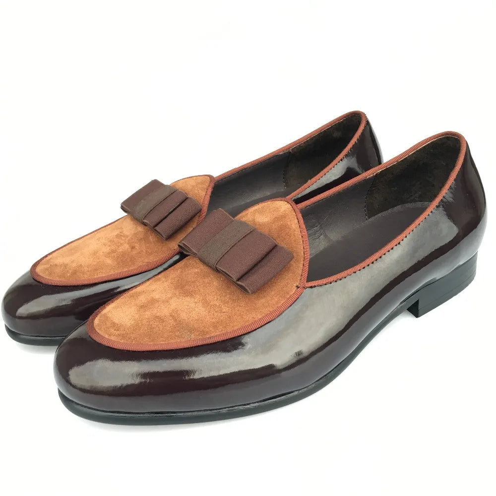 Men's Brown Leather Loafers