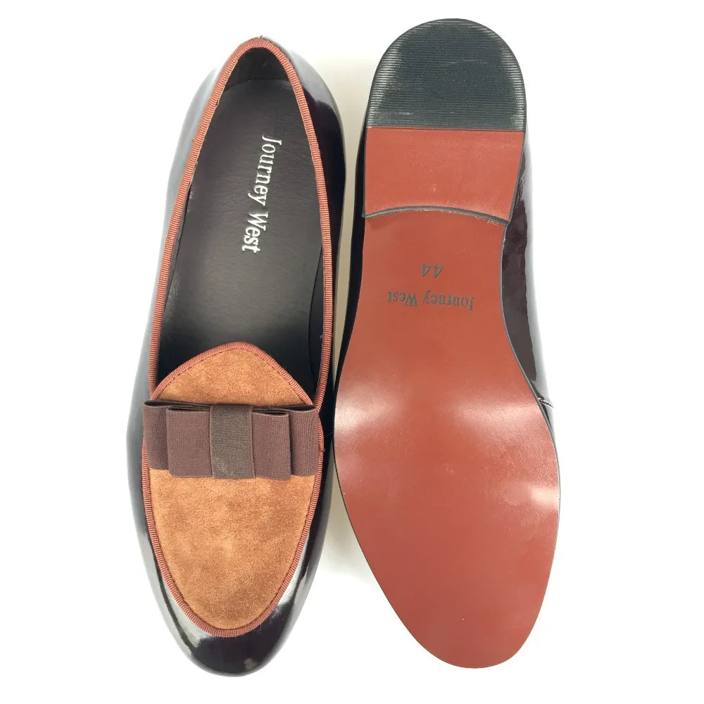 Men's Brown Leather Loafers