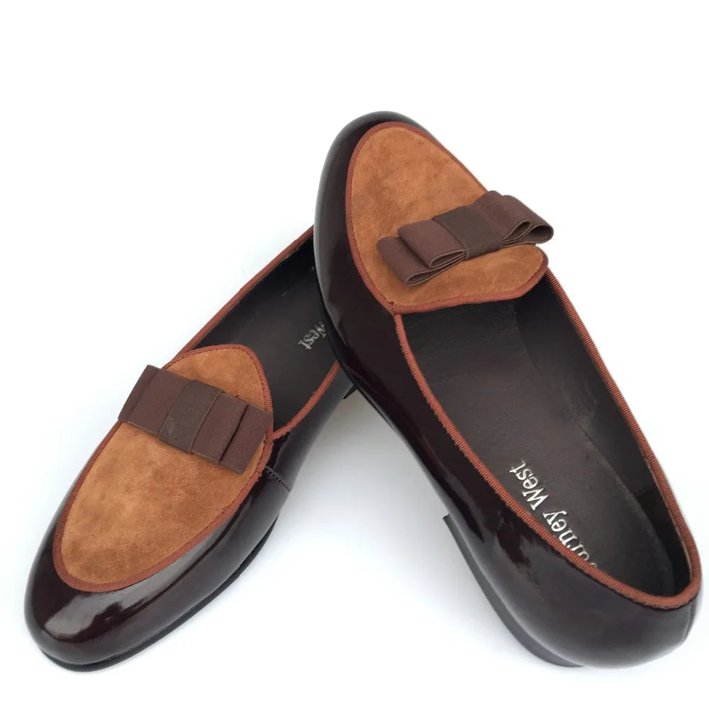 Men's Brown Leather Loafers