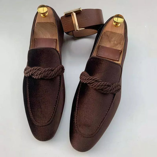 Men Suede Loafers