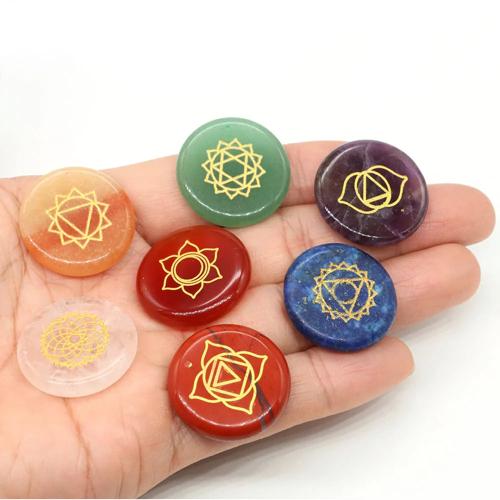 7 Chakra Healing Stone