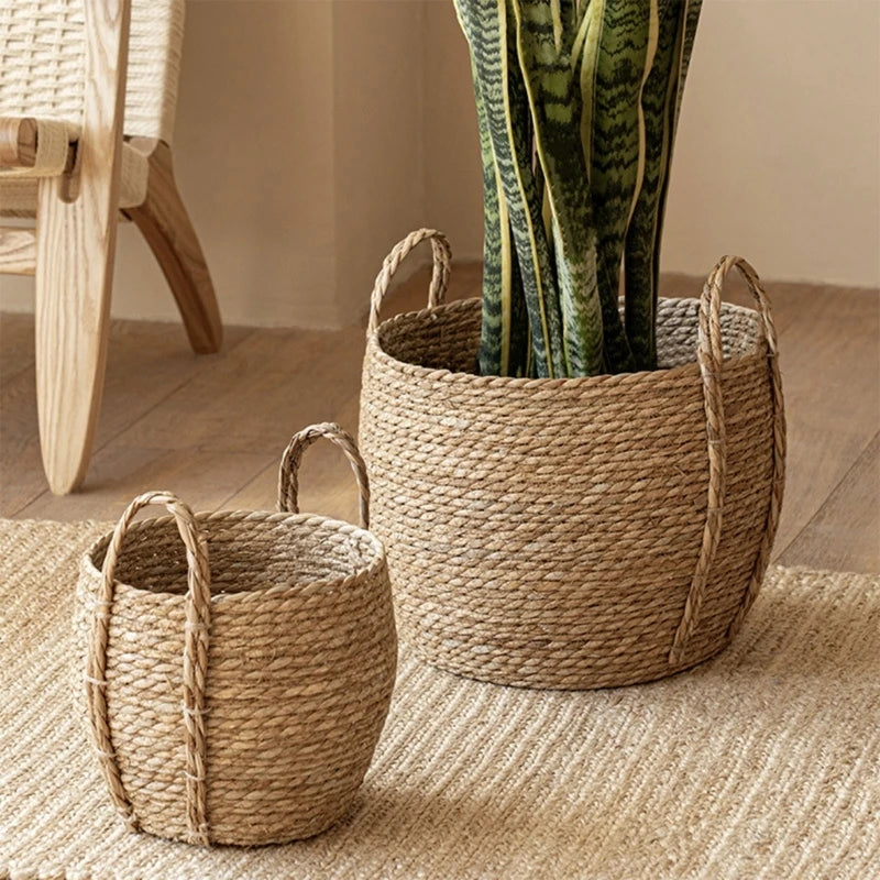 Weaving Flower Baskets