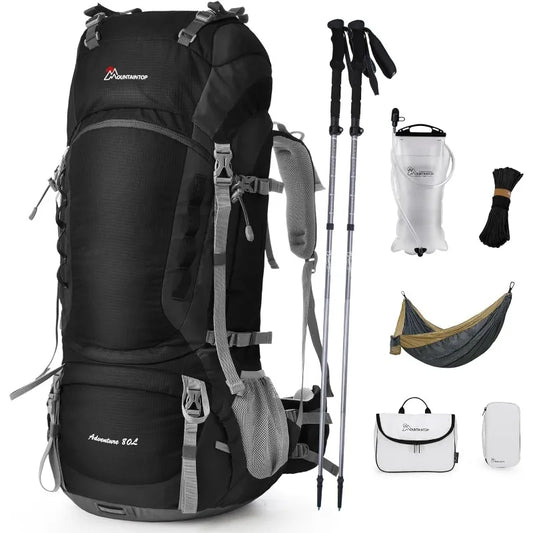 80L Internal Frame Hiking Backpack