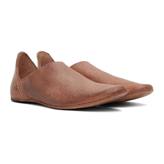 Men's Frosted Cowhide Loafers