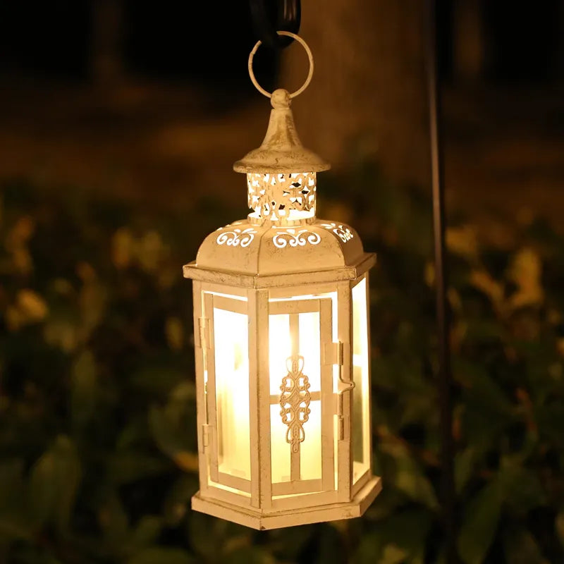 Vintage Lantern Candle Holders