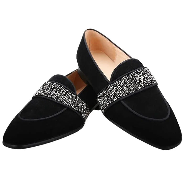 Men's Velvet Loafers