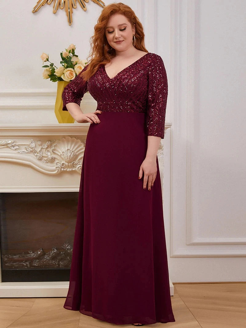 Plus Size Elegant Women's Dresses