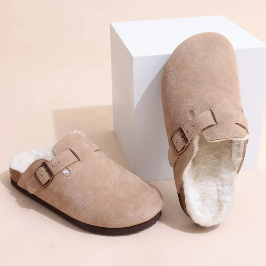 Women's Fur Clogs