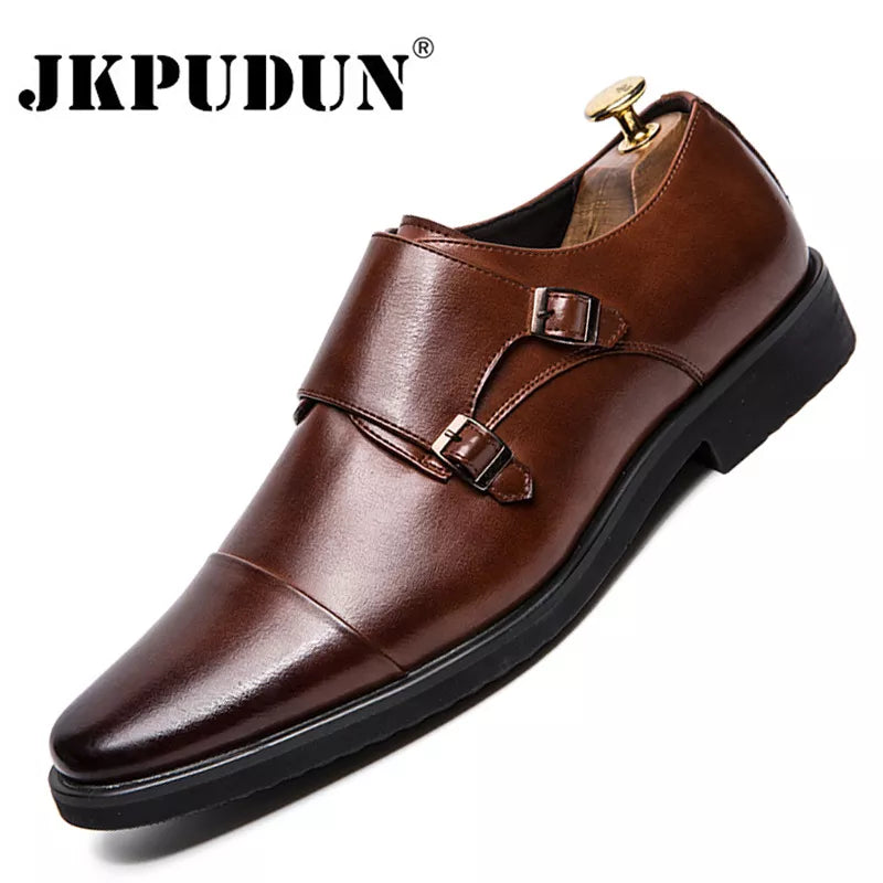 Men's Buckle Oxford Shoes