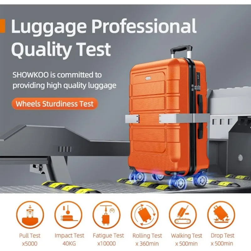 Expandable 4 Piece Luggage Sets