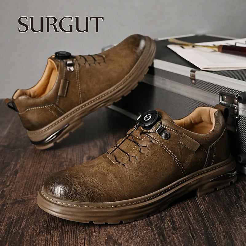 Men's Leather Casual Shoes