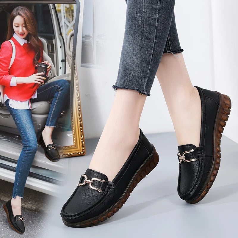 Women's Leather Loafers