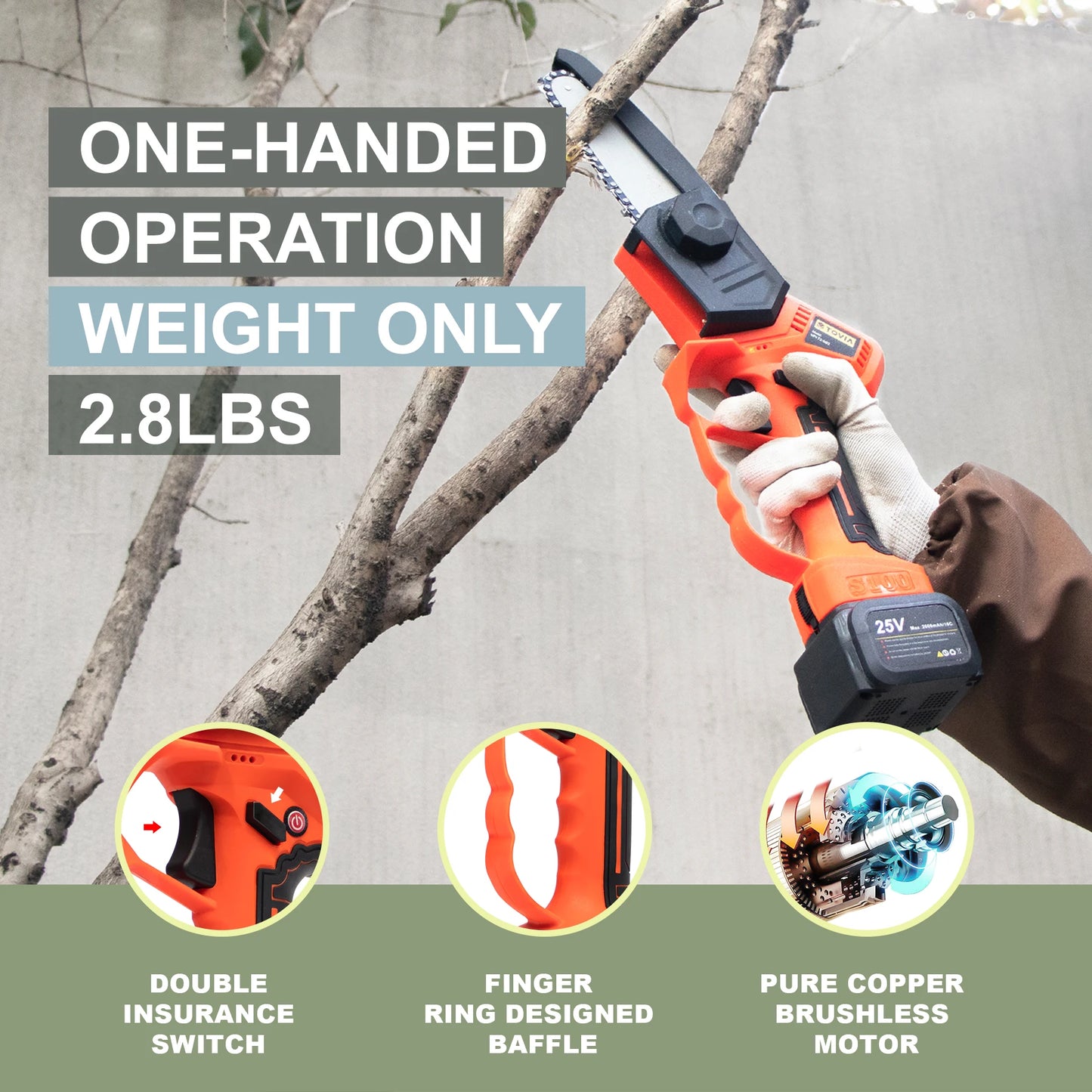 Cordless Electric Pruner