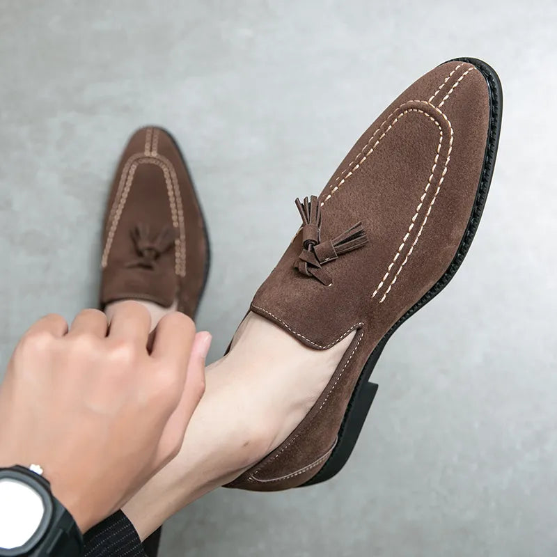 Men's Suede Loafers