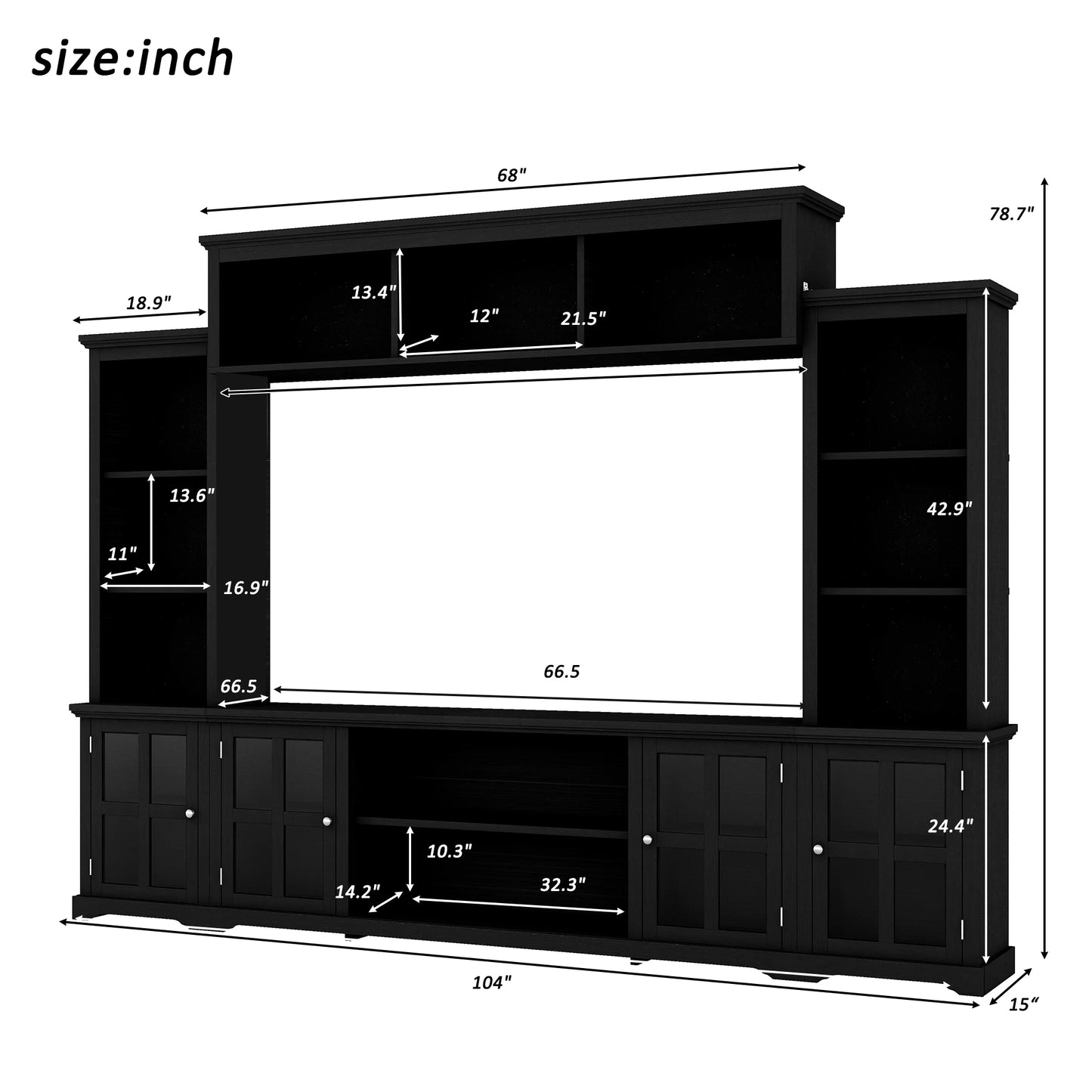 Entertainment Wall Unit