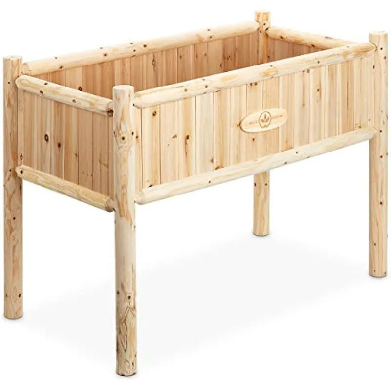 Wooden Raised Planter Box