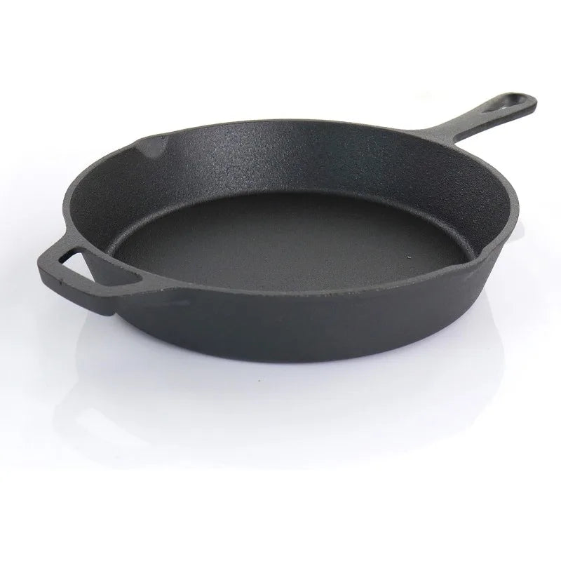 Seasoned Cast Iron Cookware Set