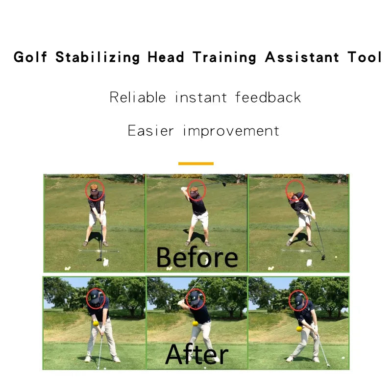 Golf Head Rotation Training Aid 