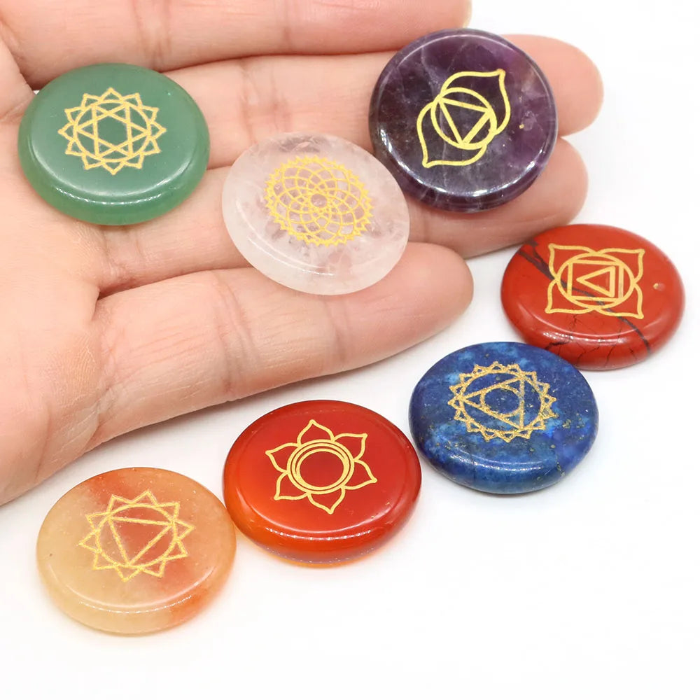 7 Chakra Healing Stone