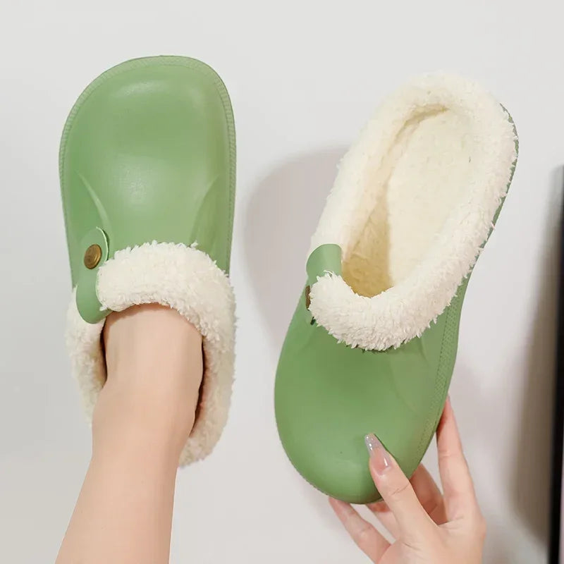 Women's Furry Wrapped Slippers