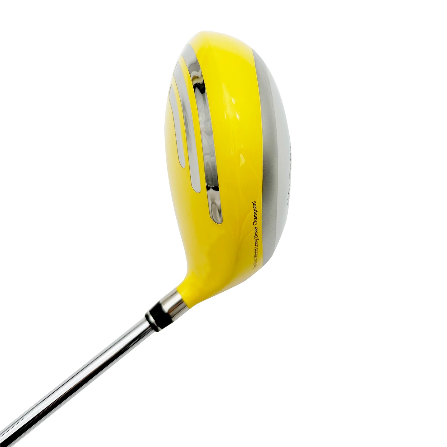 Yellow Titanium Golf Driver