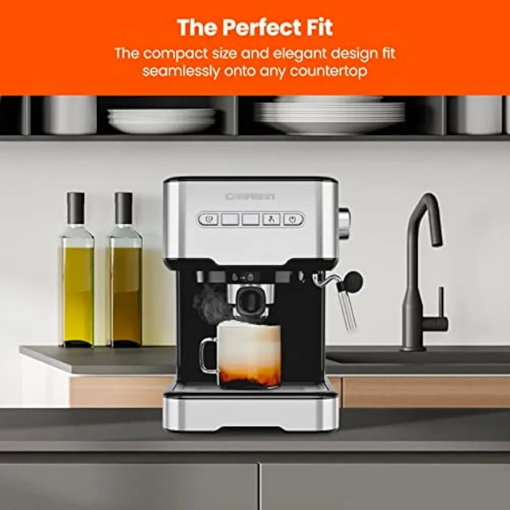 6-in-1 Espresso Machine with Steamer