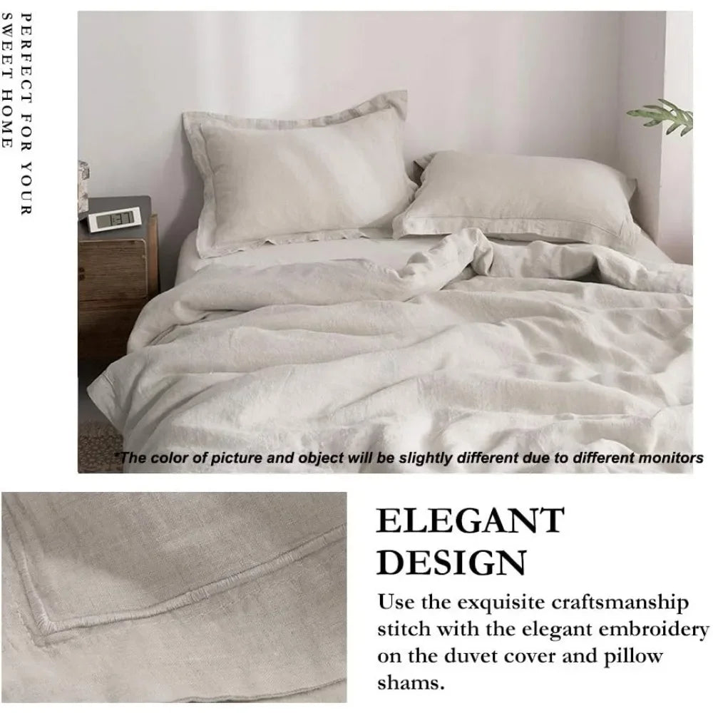 Linen Duvet Cover Set