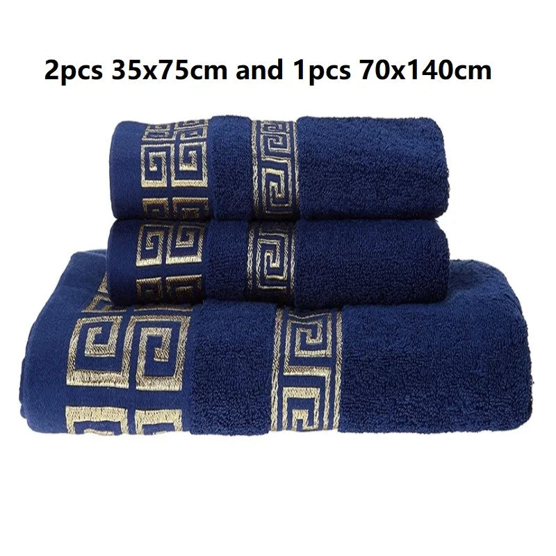 3 Piece Cotton Towel Set