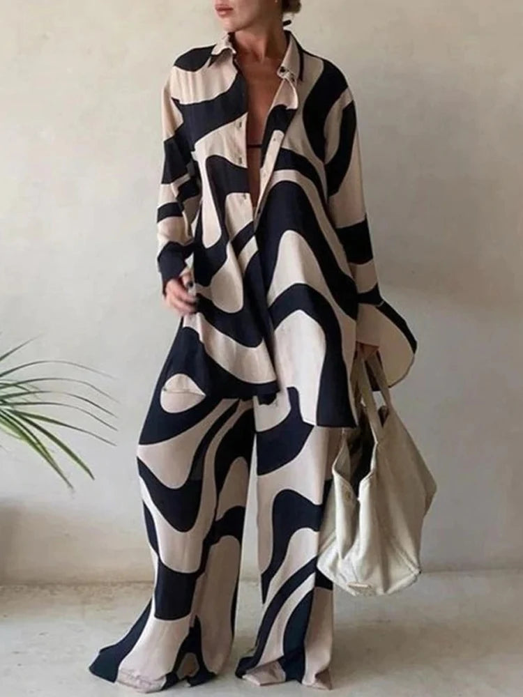 Women's Long Sleeve Pant Sets