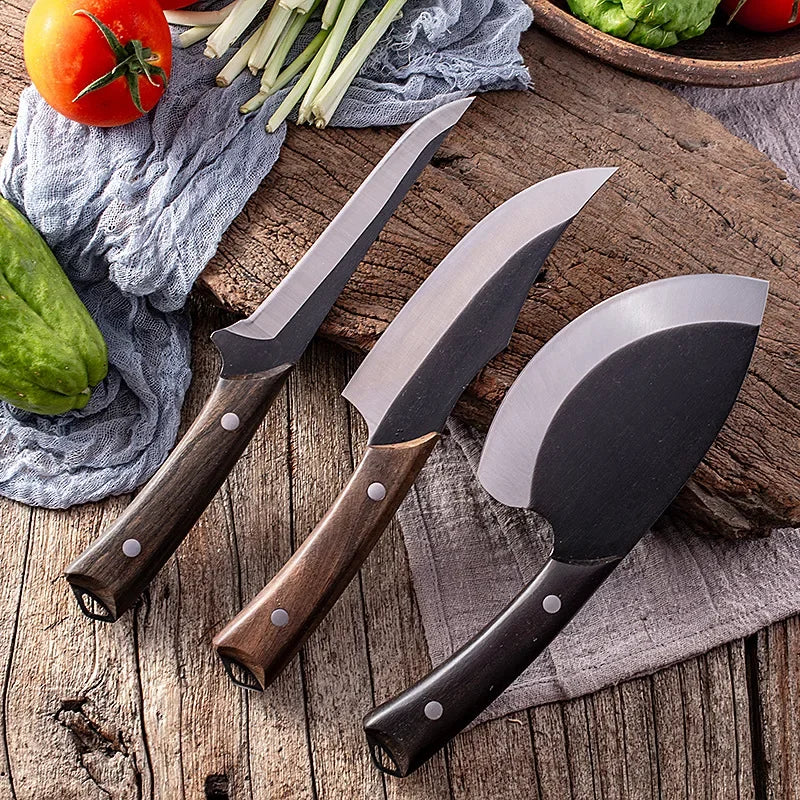 Forged Butcher's Knife Set