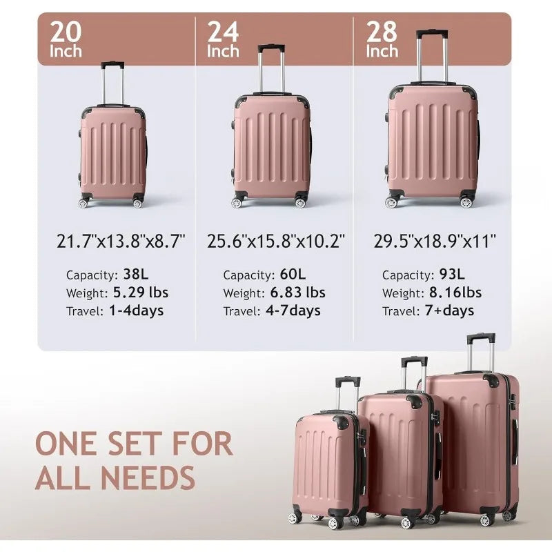 3-Piece Luggage Set