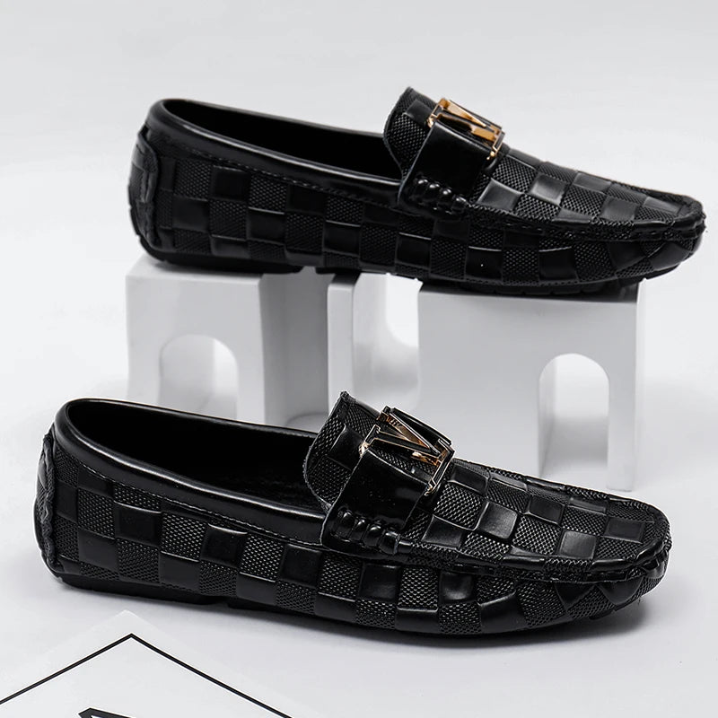 Men's Casual Leather Moccasin