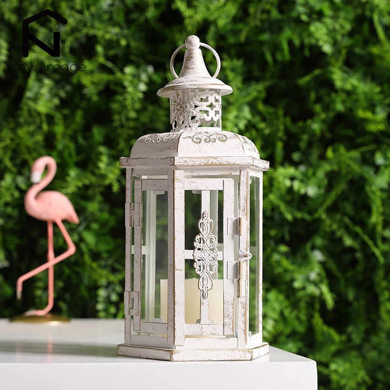 Vintage Lantern Candle Holders