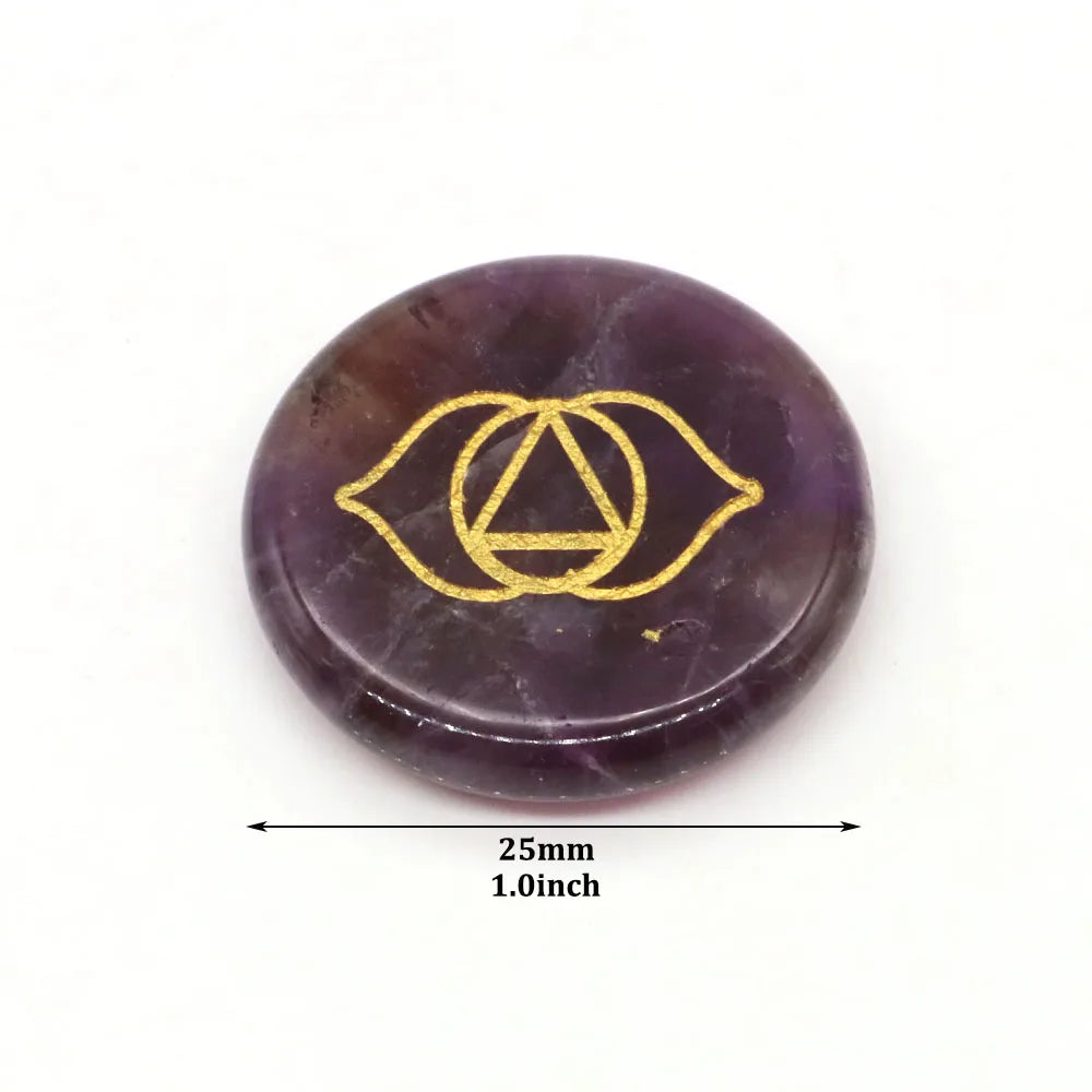 7 Chakra Healing Stone