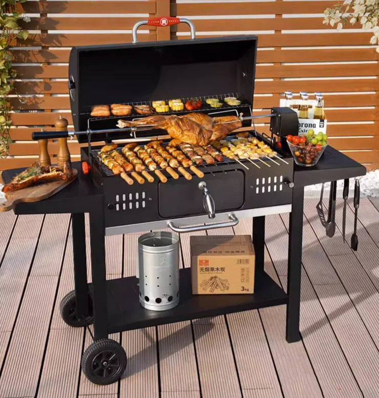 55 Inch Charcoal Grill