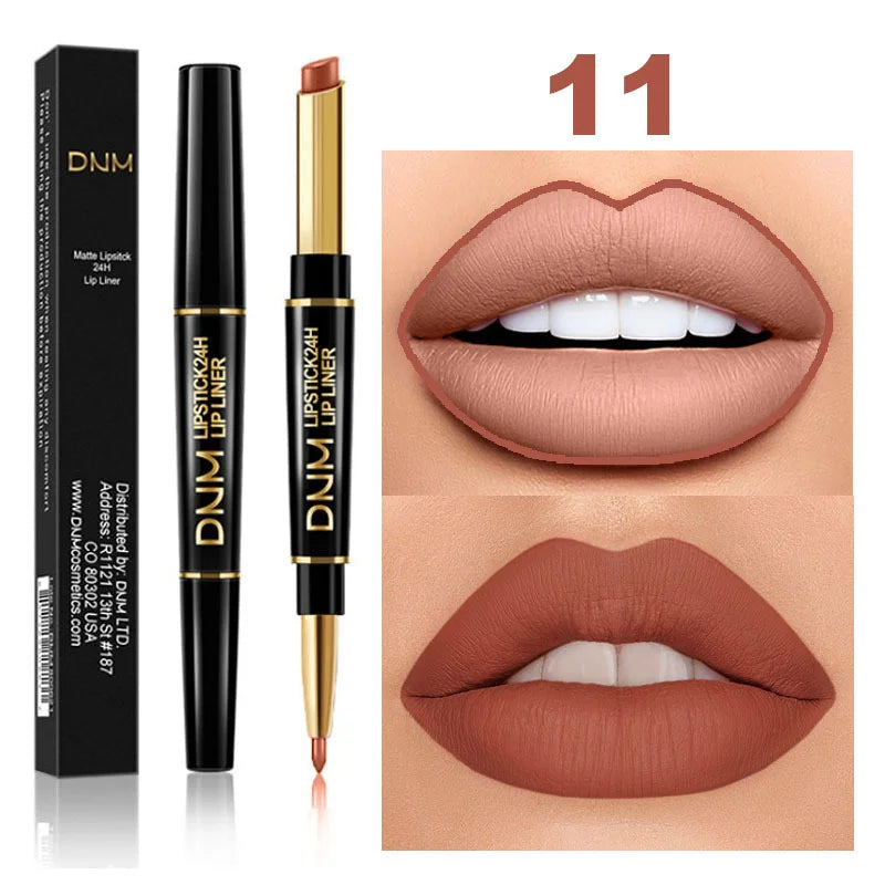 2 In 1 Lipstick Pen Lip Liner