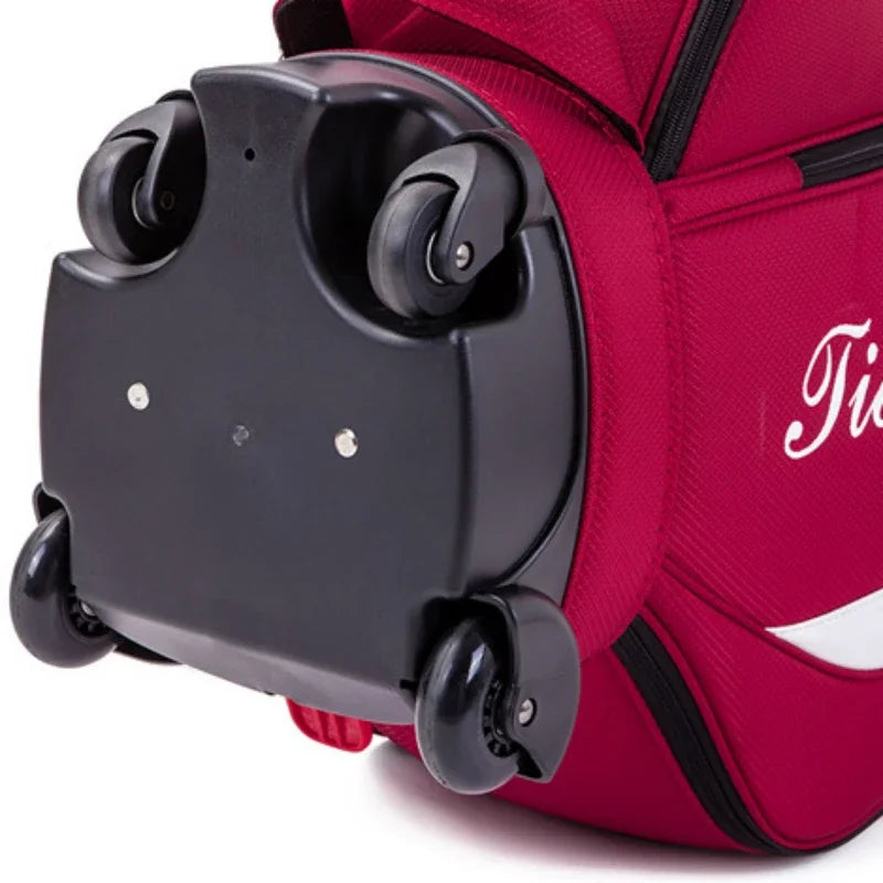 Retractable Golf Stand Bag with wheels