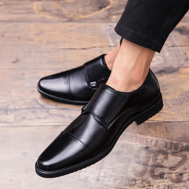 Men's Buckle Oxford Shoes