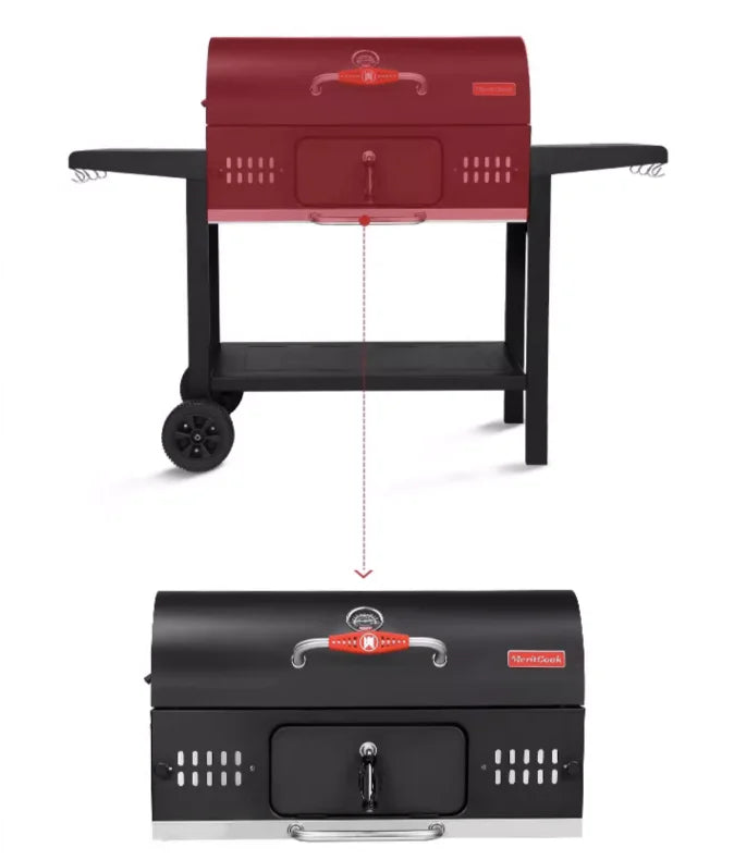 55 Inch Charcoal Grill