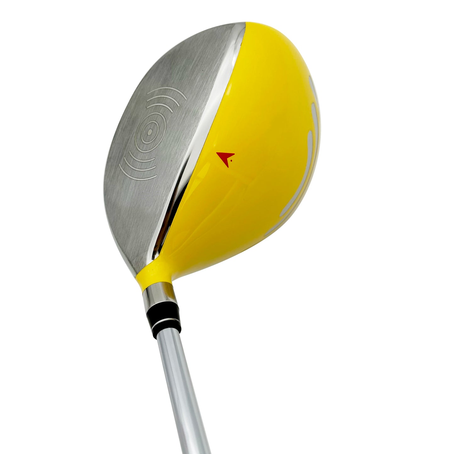 Yellow Titanium Golf Driver