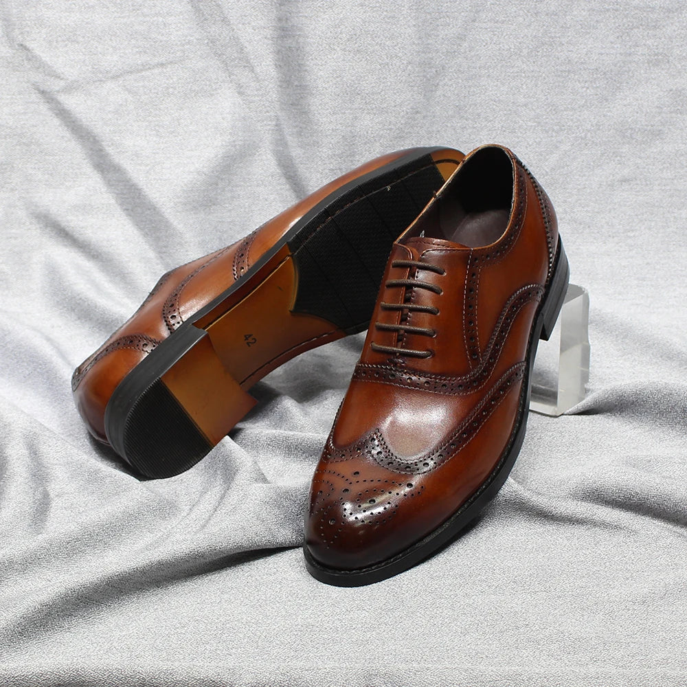 Classic Men's Oxford Dress Shoes