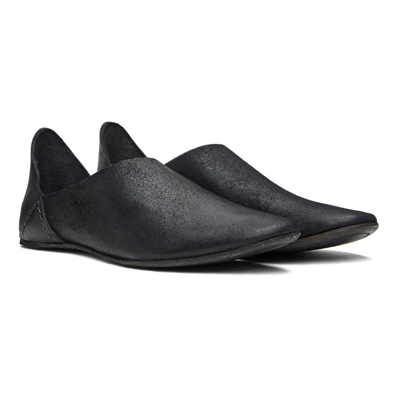 Men's Frosted Cowhide Loafers