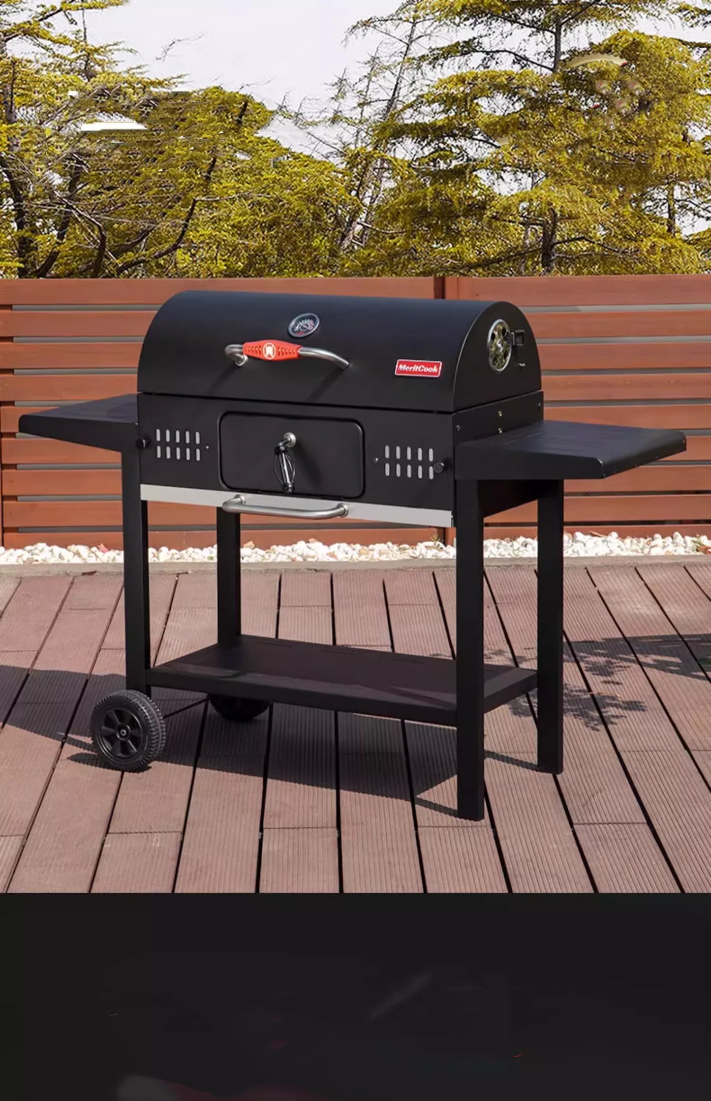 55 Inch Charcoal Grill